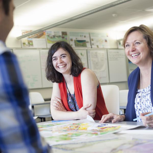 photo of Pam Shaw in class