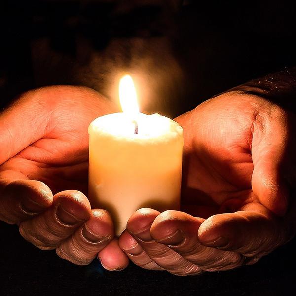 Hands showing giving