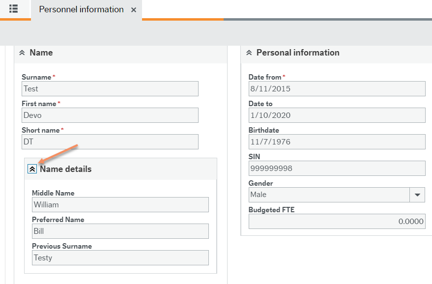 Chevrons to close submenu