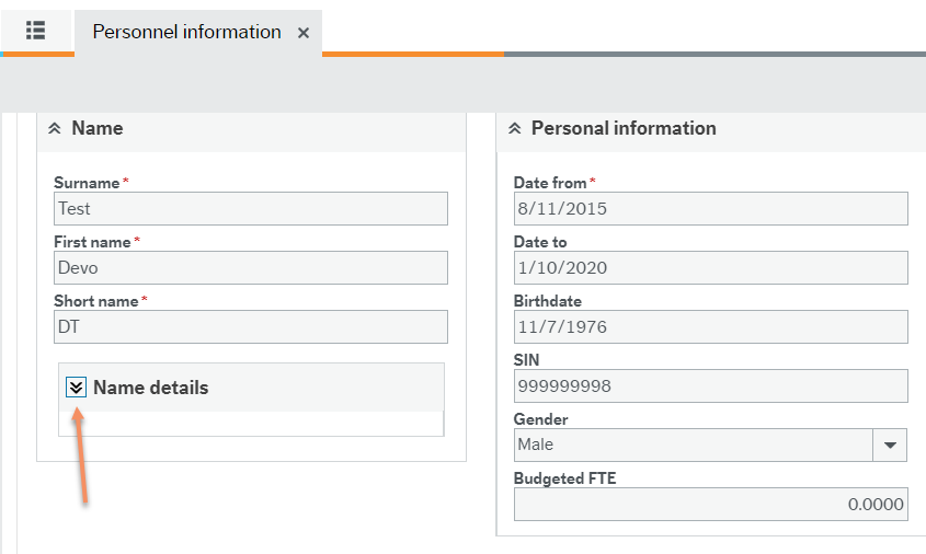 Chevrons to open submenu