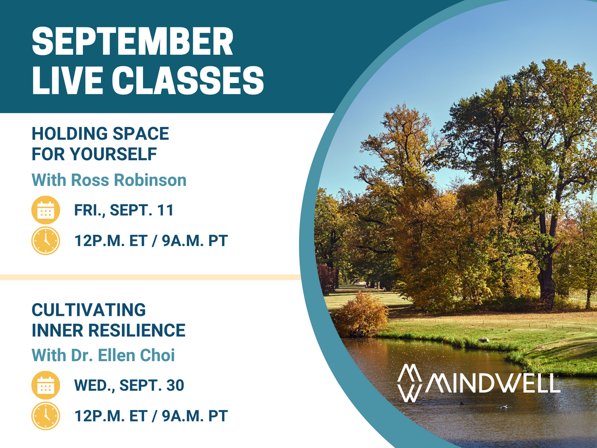 MindWell September live classes