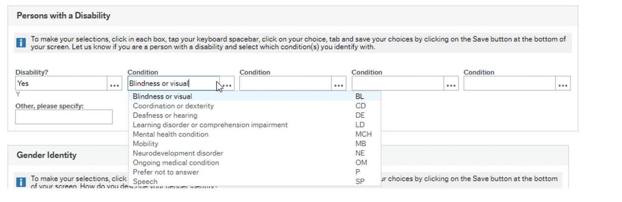Select your choice.